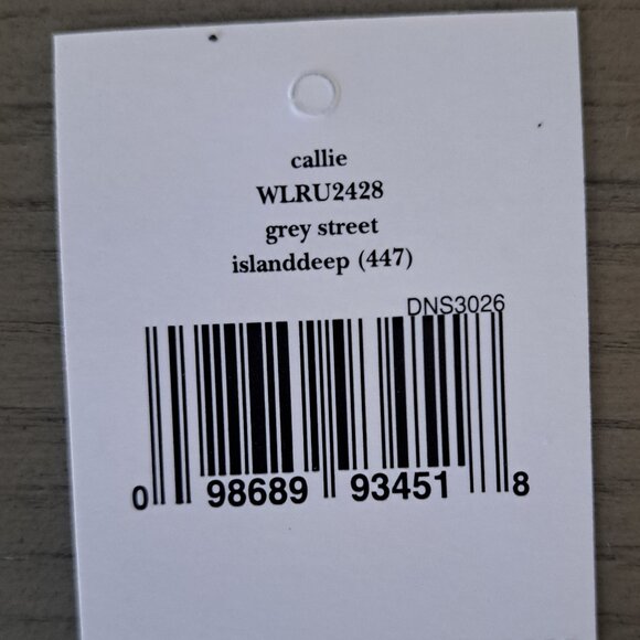 Kate Spade New York Blue Pebbled Leather Trifold Logo Wallet Snap Closure NWT - Picture 13 of 14